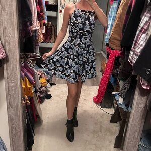 Floral Fit and Flare Dress